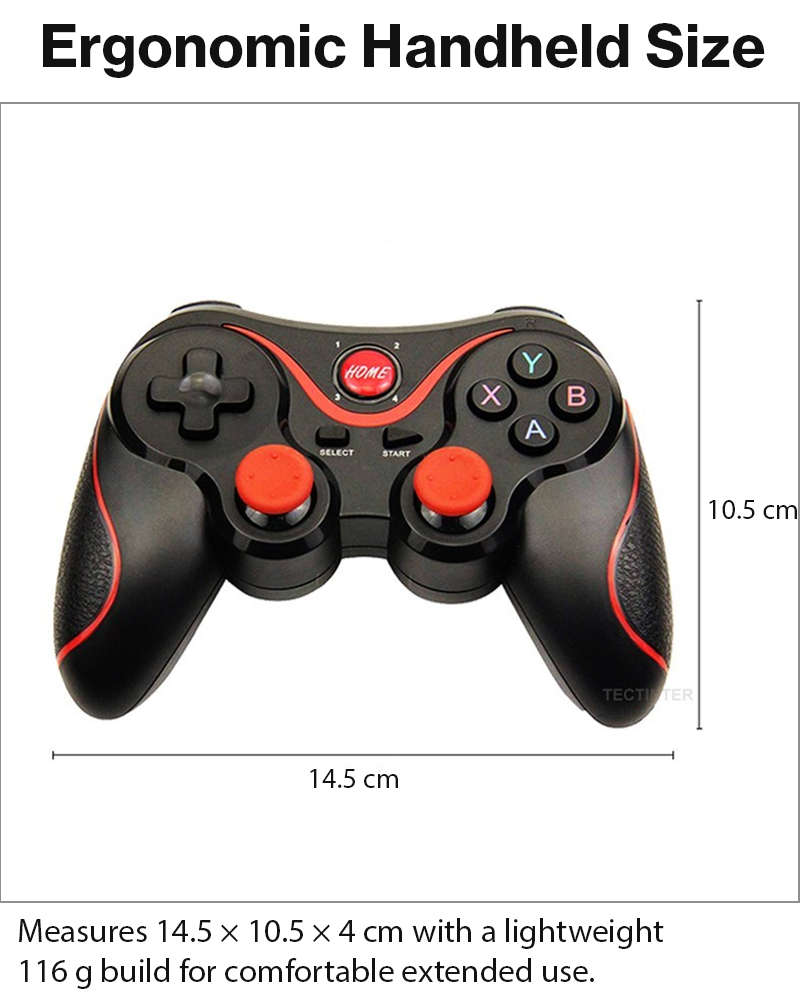 Wireless Bluetooth Controller 5 Modes Android iOS PC ABS Multi-Function Gaming Controller