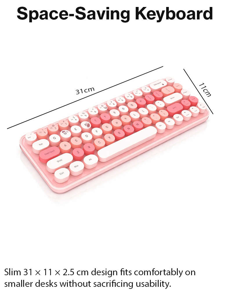 3-in-1 2.4GHz Wireless Keyboard, Numeric Keypad & Mouse Combo,Plug & Play, Battery Powered