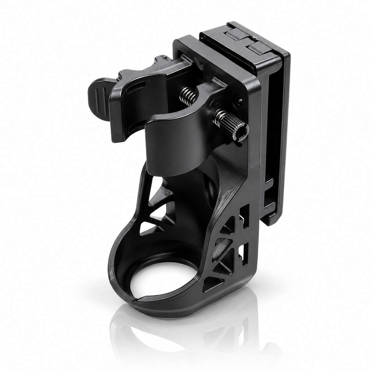 Tactical Flashlight Belt Holster Holder Clip Adjustable ABS Plastic for 25-63.5 mm (1-2.5 in) Fla...