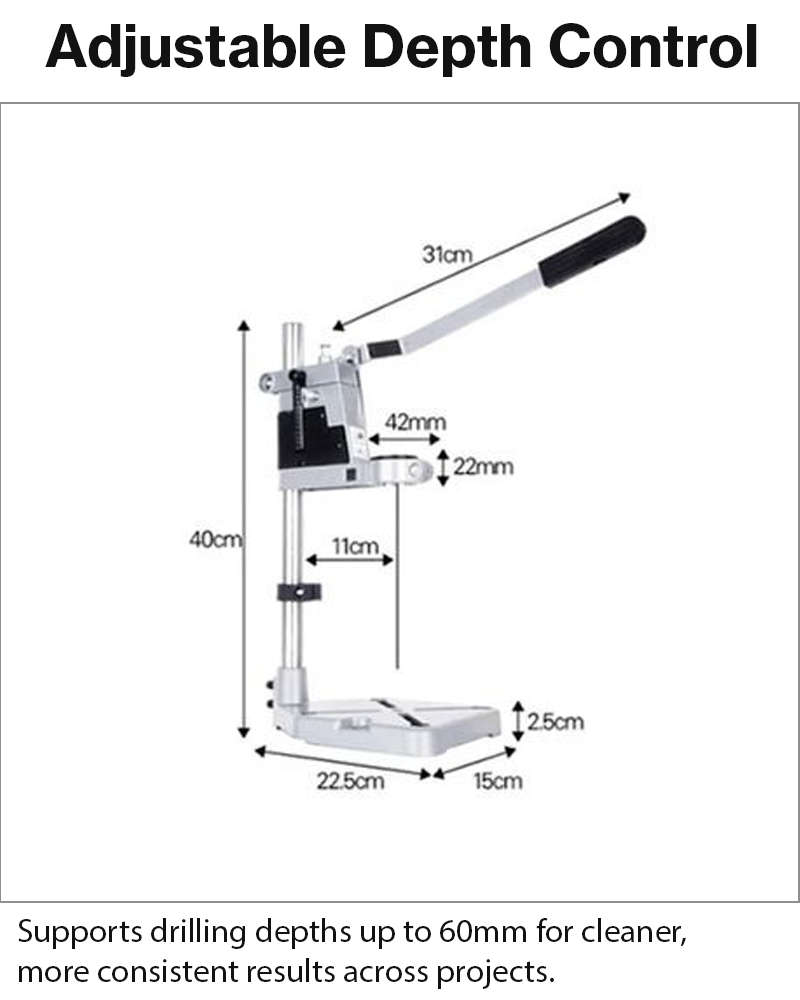 Portable Drill Press Stand for Hand Drill 38-43mm