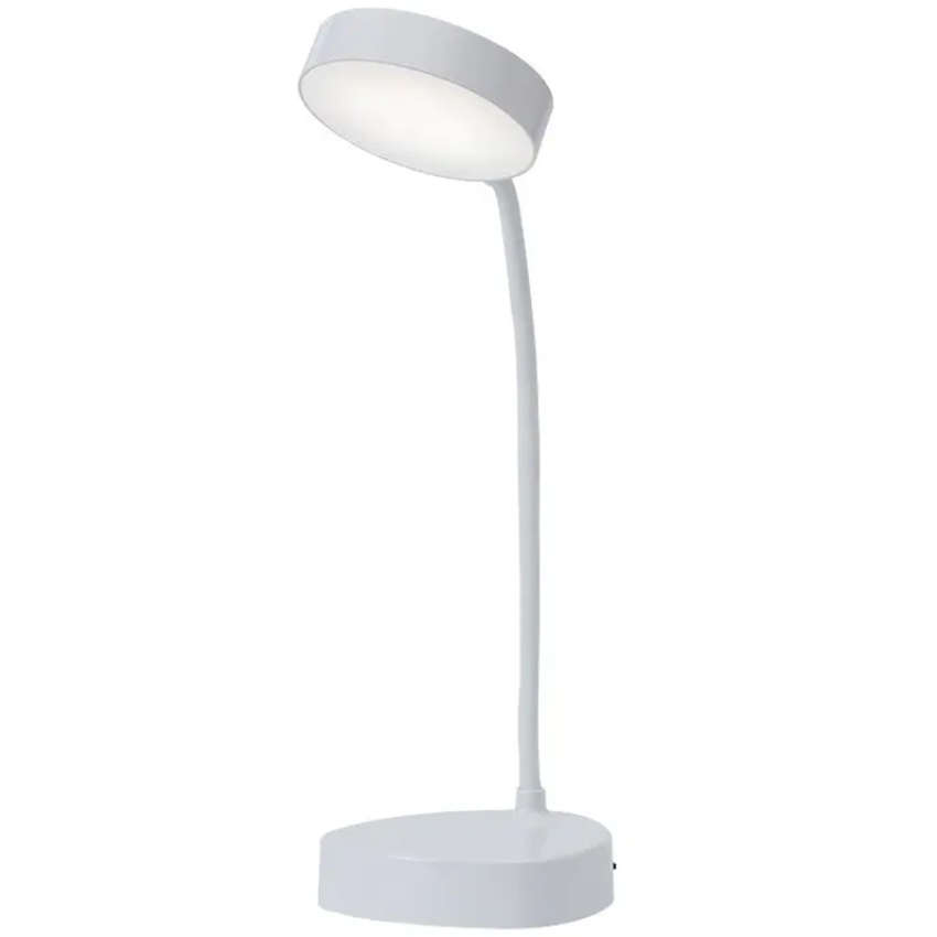 Norden Rechargeable LED Flexible Desk/Bedside Lamp | Touch Control, Natural, White &amp; Warm Lig...