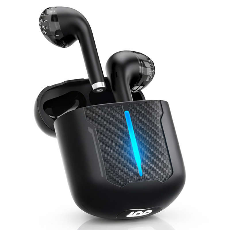 Sport Wireless Game Pro Earphones with Microphone, USB-C Charging Case, 15 m Range, 15 Hour Total...