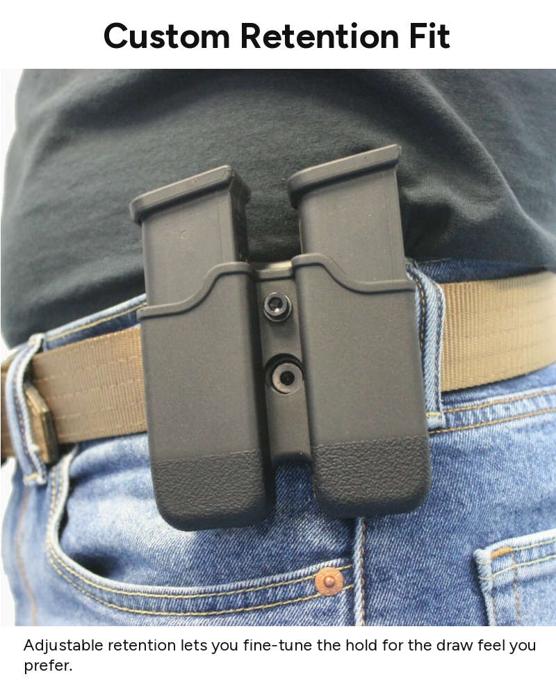 Double Magazine Holster Polymer Airsoft Pouch
