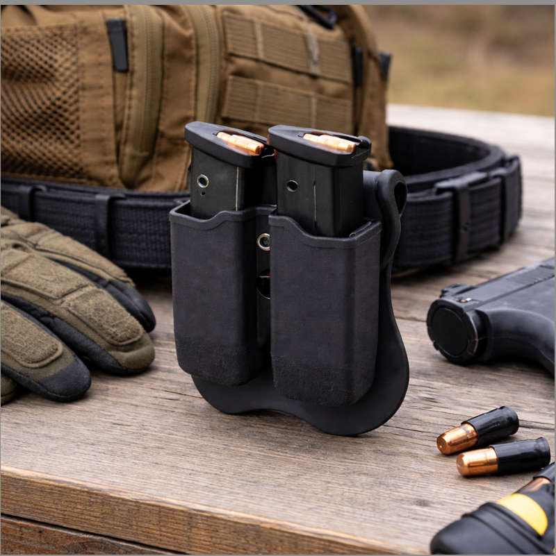 Double Magazine Holster Polymer Airsoft Pouch