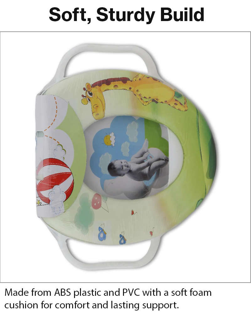 Toddler Potty Training Seat with Handles  Giraffe Design