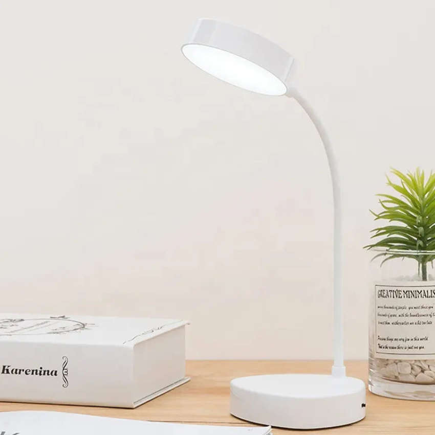 Norden Rechargeable LED Flexible Desk/Bedside Lamp | Touch Control, Natural, White &amp; Warm Lig...