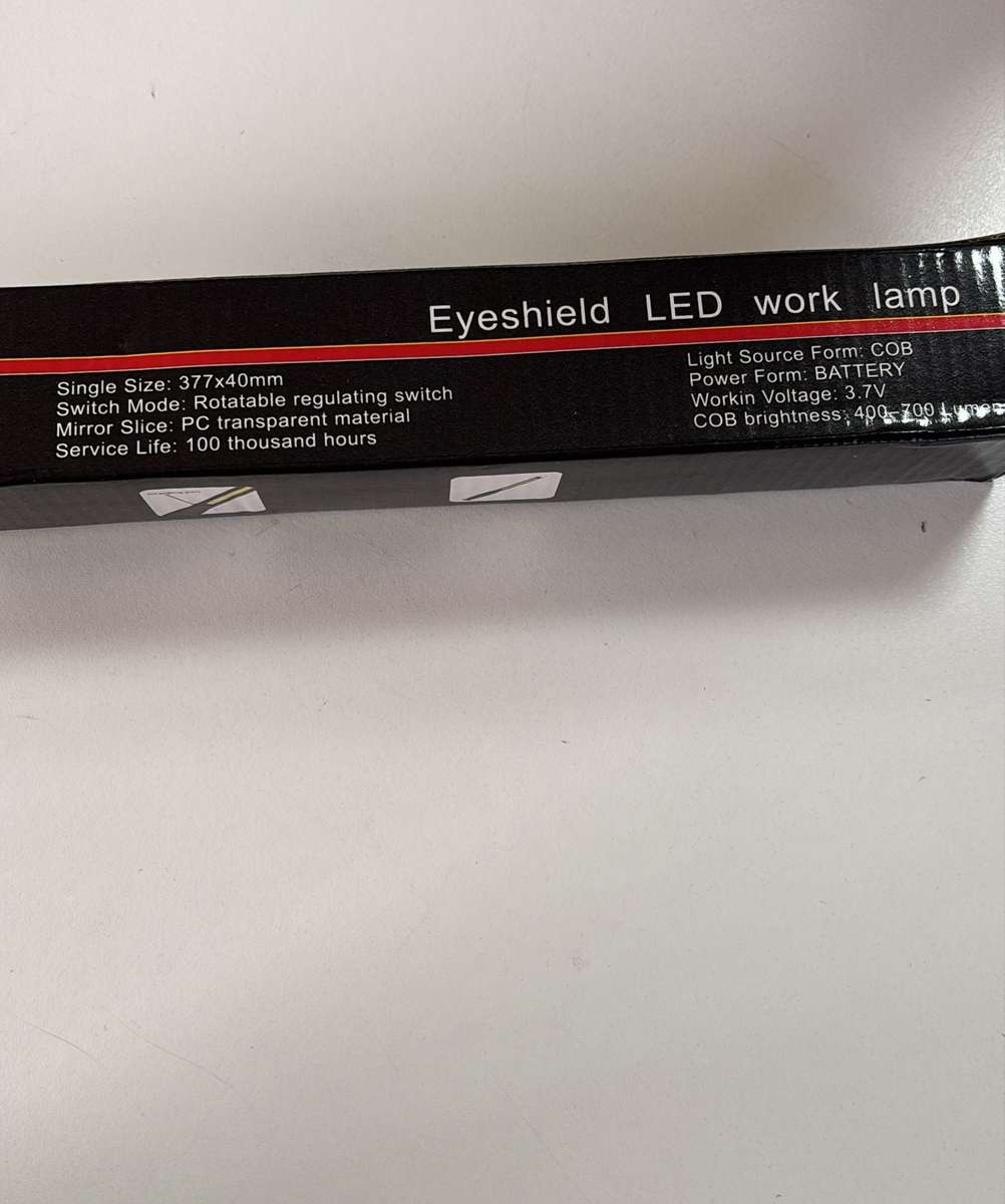 Eyeshield COB LED Work Light  Slim Rechargeable Inspection Lamp with Magnetic Rotating Base & ...