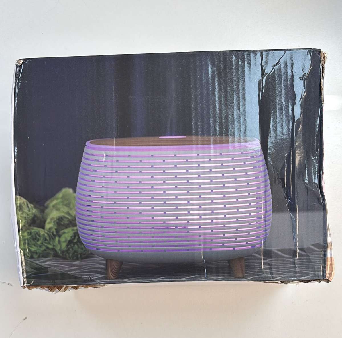 Madison Ultrasonic Aromatherapy Diffuser 400ml 7-Colour RGB LED Timer Black - Like New - Open Box