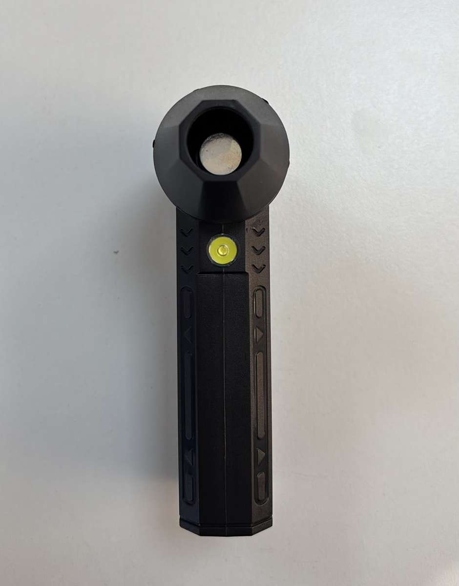 Unisync Mini Jet Fan 88000RPM USB-C Rechargeable Air Blower LED Flashlight - Like New - Open Box
