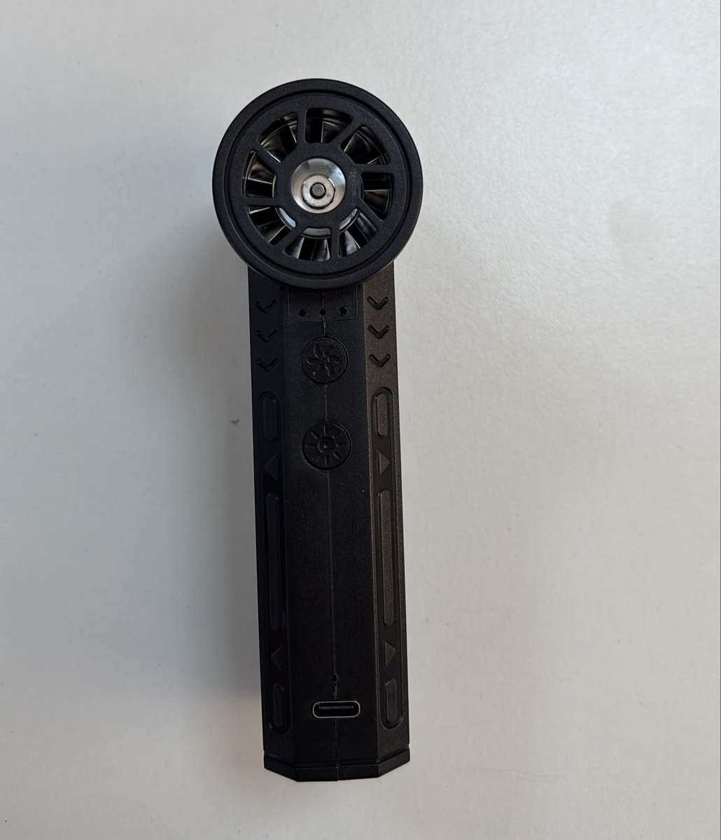 Unisync Mini Jet Fan 88000RPM USB-C Rechargeable Air Blower LED Flashlight - Like New - Open Box