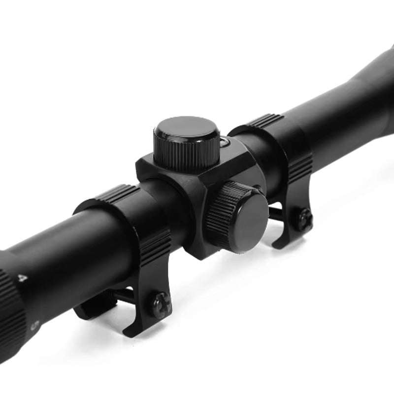 Rifle Scope 4x20 Fixed Magnification  Lightweight Airgun Scope with Dovetail Mount and Coated ...