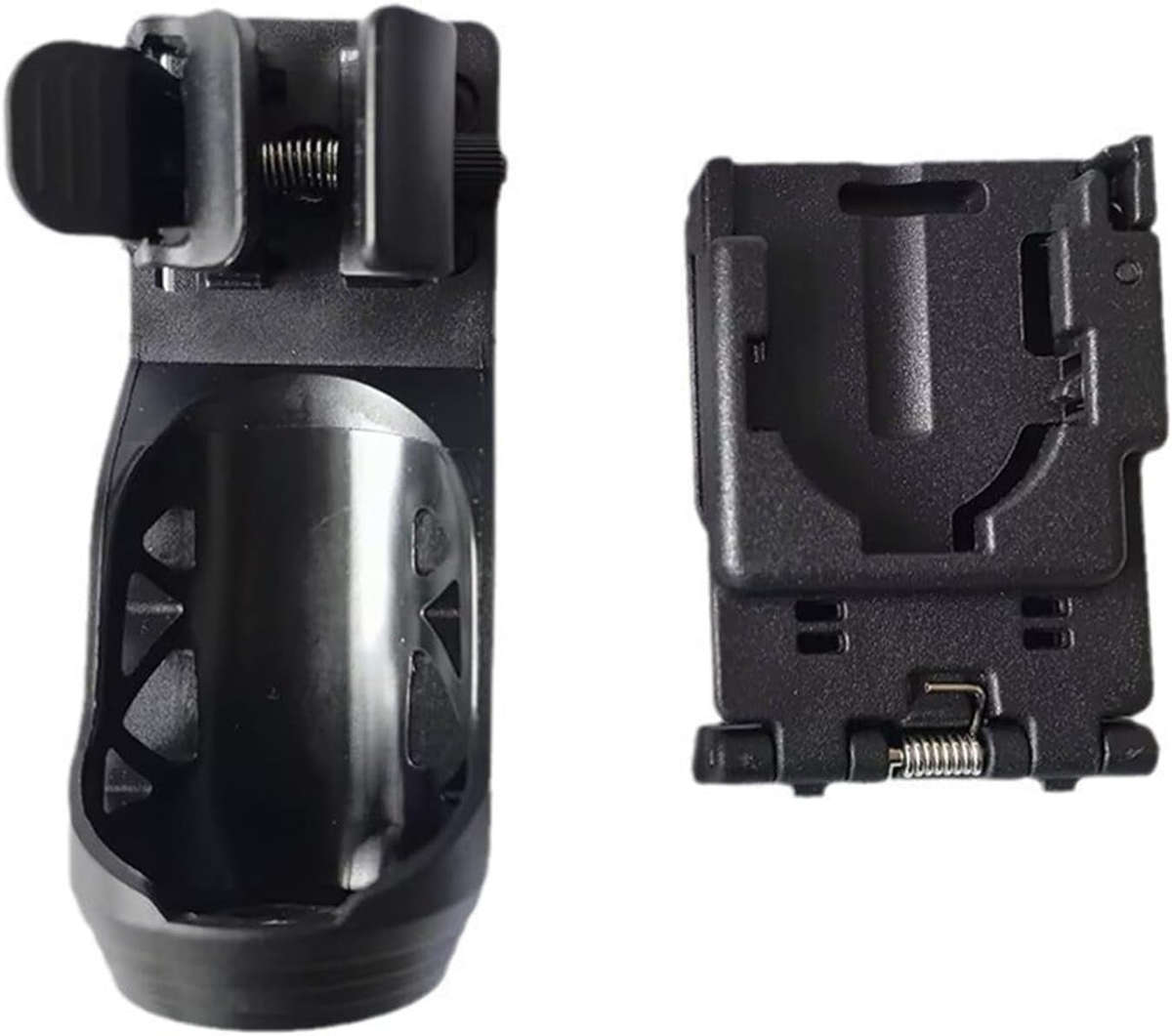 Tactical Flashlight Belt Holster Holder Clip Adjustable ABS Plastic for 25-63.5 mm (1-2.5 in) Fla...