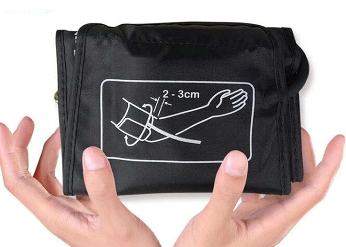 Fully Automatic Arm Blood Pressure Monitor  Digital LCD  Adjustable 2232cm Cuff  USB or ...