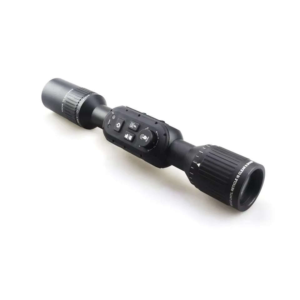 Rifle Scope 324x Aluminium Alloy 4K UHD Smart Ballistic Rangefinder Night Vision  Black 9002