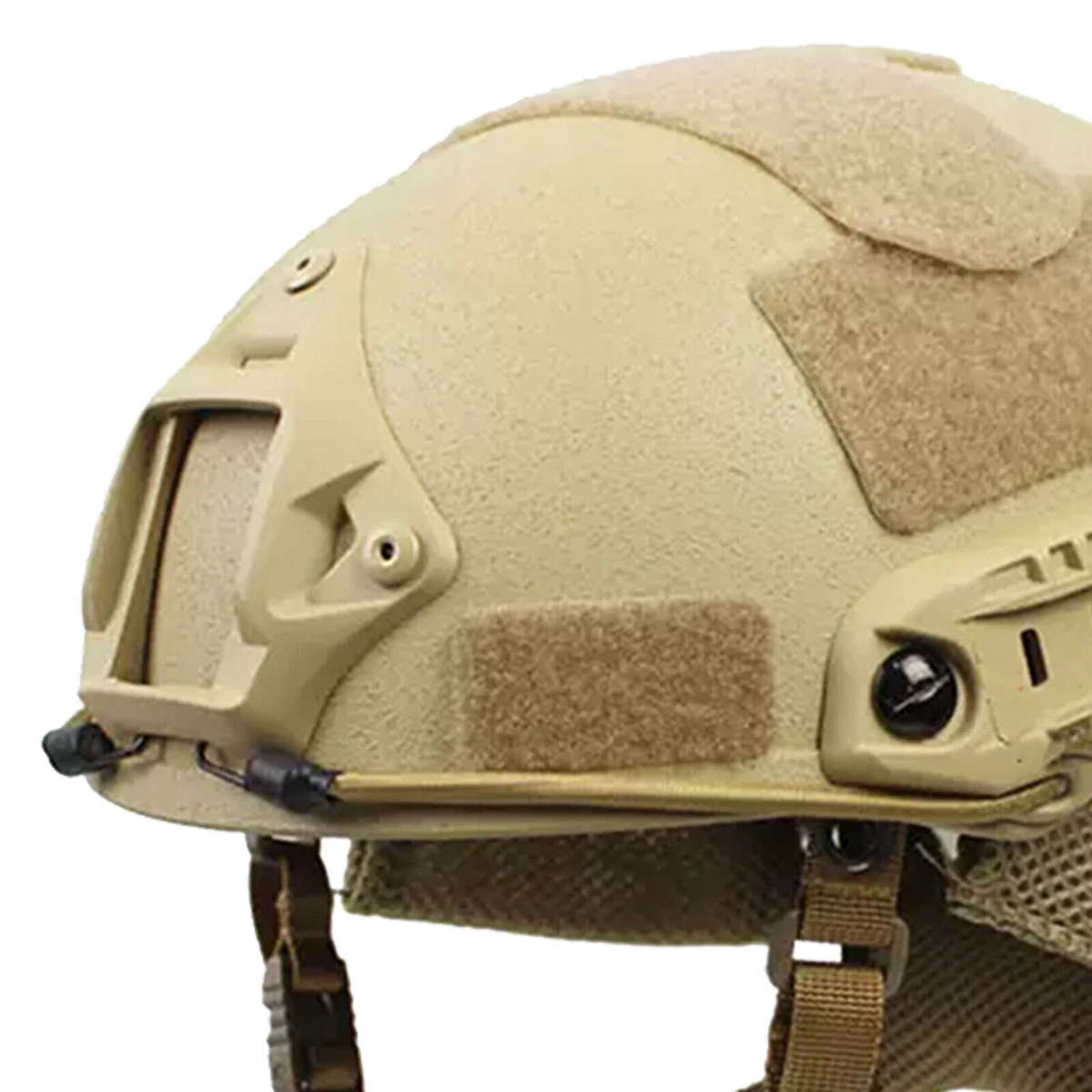 Tactical ABS Helmet  FAST HighCut Style  5862cm Fit  4 Colours - Black