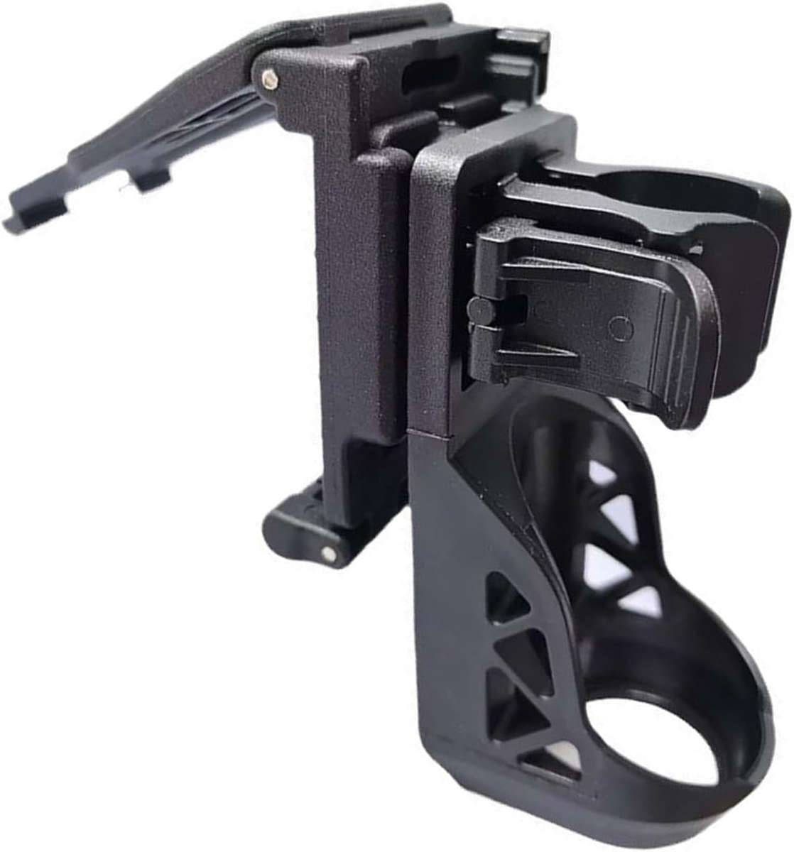 Tactical Flashlight Belt Holster Holder Clip Adjustable ABS Plastic for 25-63.5 mm (1-2.5 in) Fla...