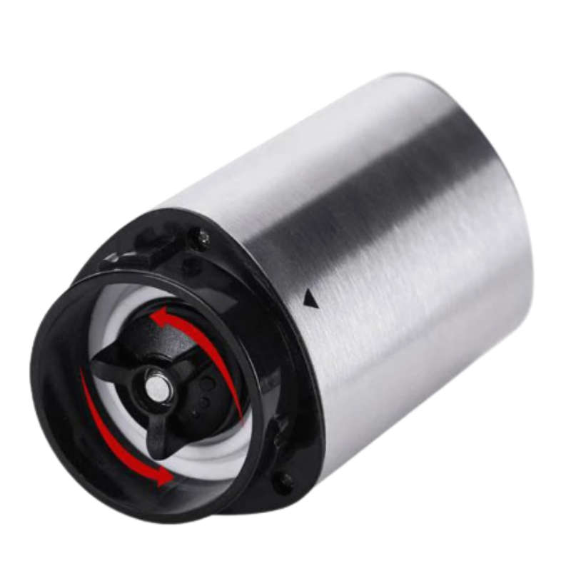 Manual Coffee Grinder Stainless Steel with Silent Ceramic Burr  Portable Hand Crank