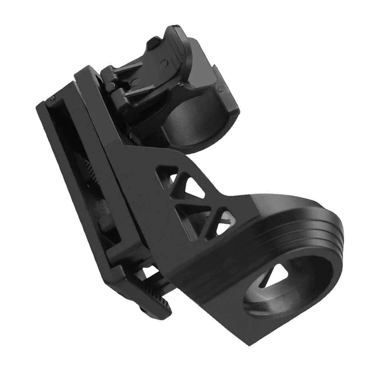 Tactical Flashlight Belt Holster Holder Clip Adjustable ABS Plastic for 25-63.5 mm (1-2.5 in) Fla...