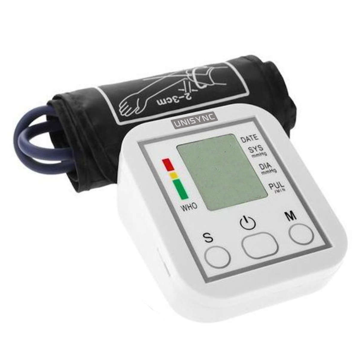 Fully Automatic Arm Blood Pressure Monitor  Digital LCD  Adjustable 2232cm Cuff  USB or ...