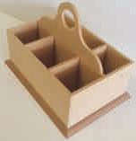 CADDY - 6 division 255x175x95(ALL SIZES IN MILLIMETERS)