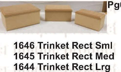 Trinket - Rect Sml 115x65x60(ALL SIZES IN MILLIMETERS)