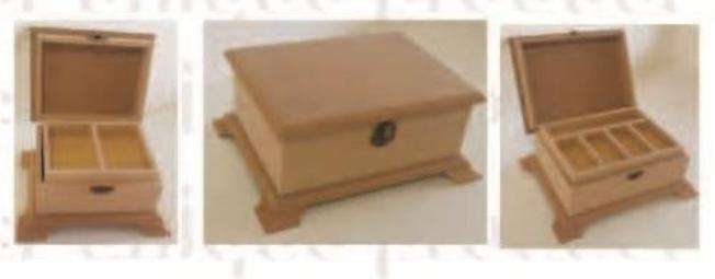 Jewellery Box - UWC Sml 180x145x100(ALL SIZES IN MILLIMETERS)