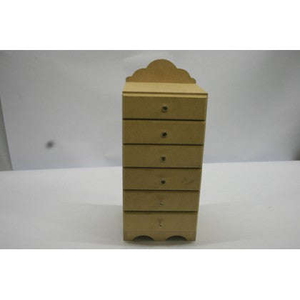 Drawer 6 Mini Chest 120x110x280(ALL SIZES IN MILLIMETERS)