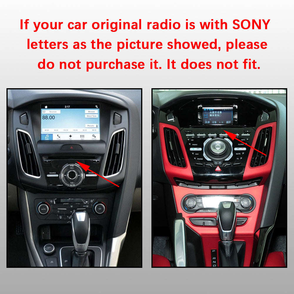 Ford Focus 20112019 OEM Android Radio | Physical Buttons | 4GB | CarPlay | Blackbelt Audio SA