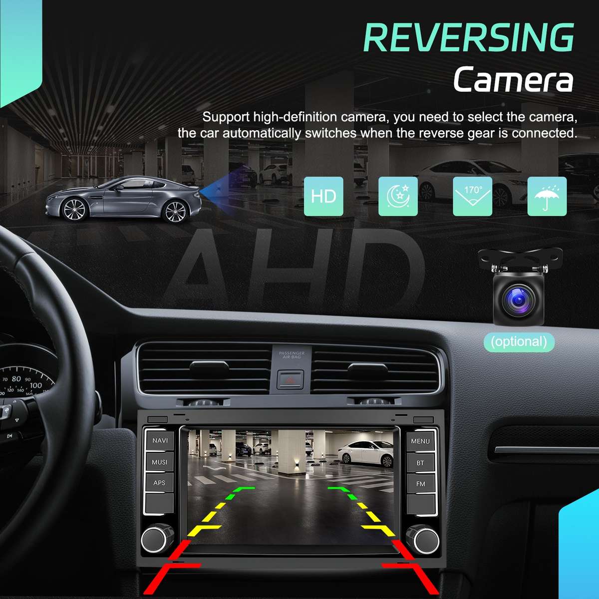 Volkswagen Touareg 2004-2010 OEM Look | 9" Android Touch Screen Radio | Wireless CarPlay & Androi...