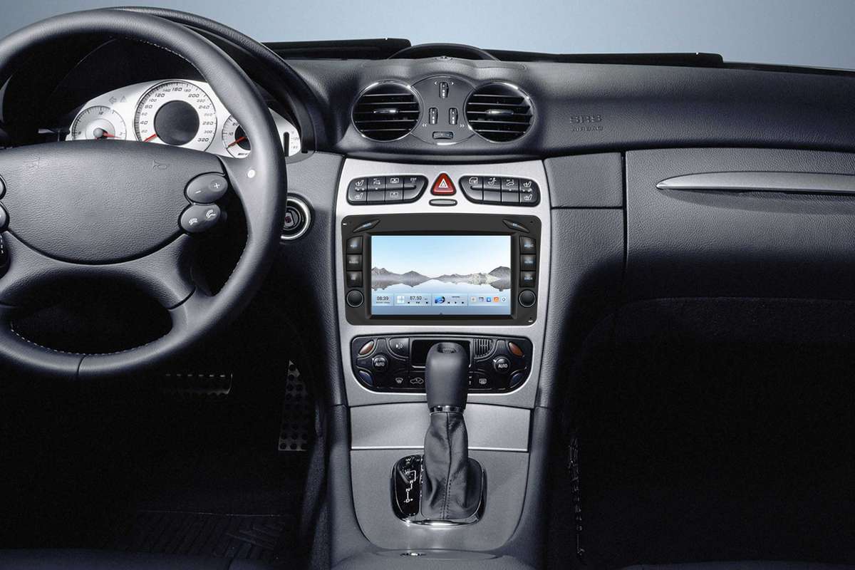 MERCEDES-BENZ C-Class (20002005) OEM Look | 9" Android Touch Screen Radio | Wireless CarPlay &...
