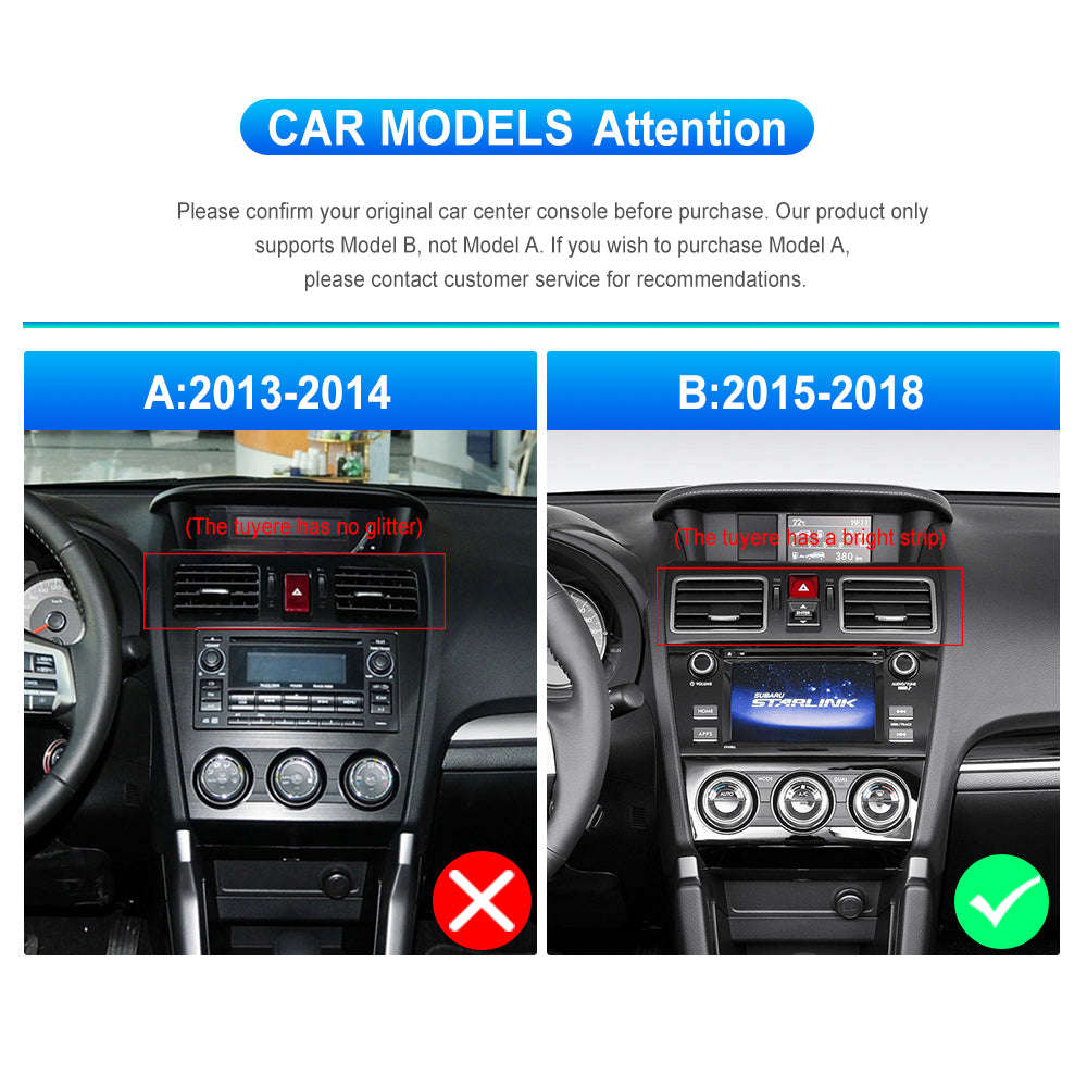Subaru XV 20132017 Android Radio | 4GB RAM | GPS + Wireless CarPlay | Blackbelt Audio SA