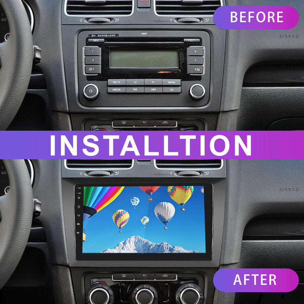 Volkswagen Golf 6 Android Radio | 4GB RAM | CANBUS + Wireless CarPlay | Blackbelt Audio SA