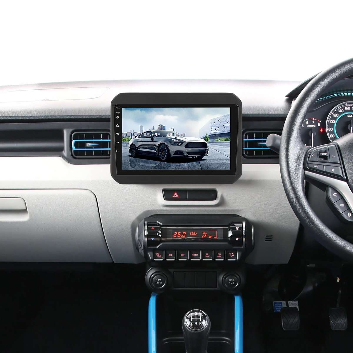 Suzuki Ignis 20162024 Android Radio | 4GB RAM | GPS + Wireless CarPlay | Blackbelt Audio SA