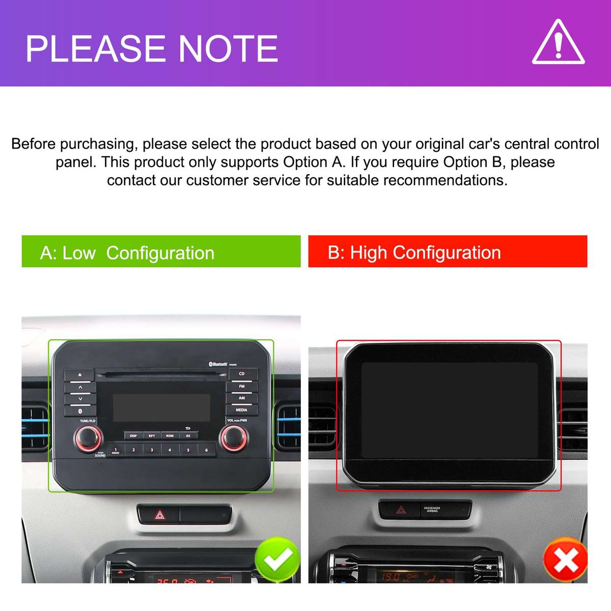 Suzuki Ignis 20162024 Android Radio | 4GB RAM | GPS + Wireless CarPlay | Blackbelt Audio SA