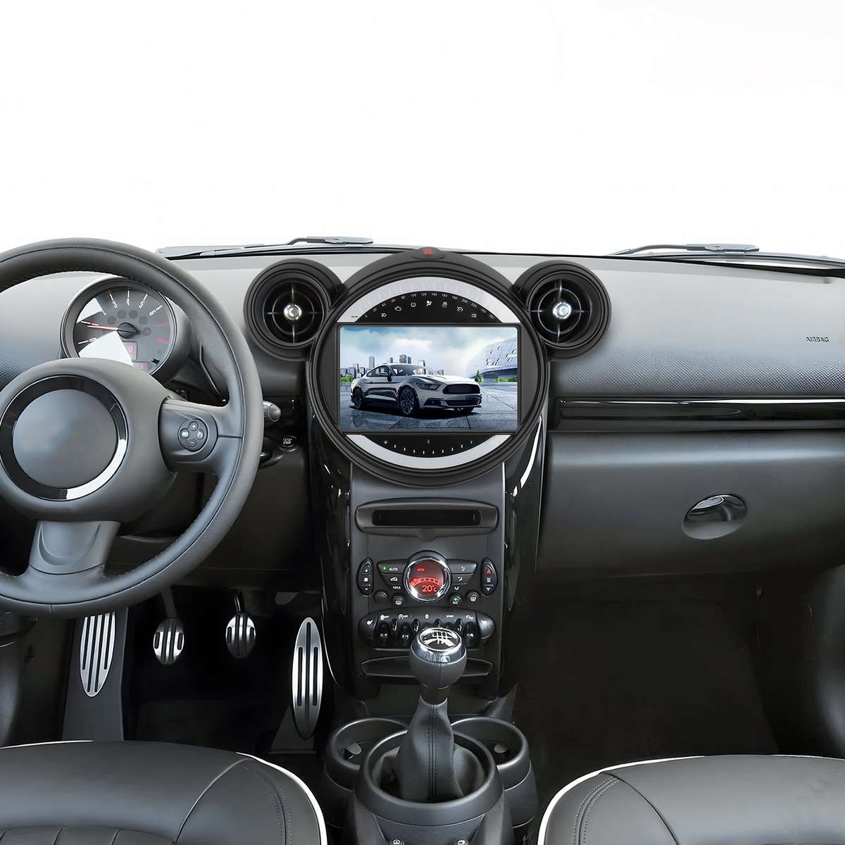 Mini Cooper 20112015 Android Radio | 4GB RAM | GPS + Wireless CarPlay | Blackbelt Audio SA