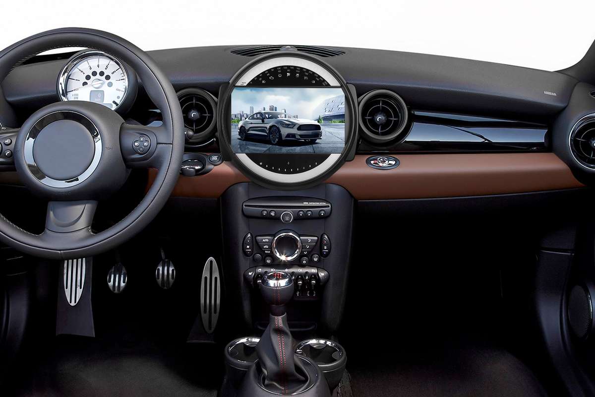 Mini Cooper 20072010 Android Radio | 4GB RAM | GPS + Wireless CarPlay | Blackbelt Audio SA