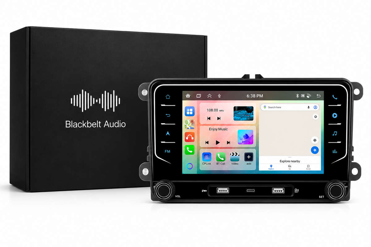 Volkswagen Universal | 7" Android Touch Screen Radio | Wireless CarPlay & Android Auto | GPS | Bl...