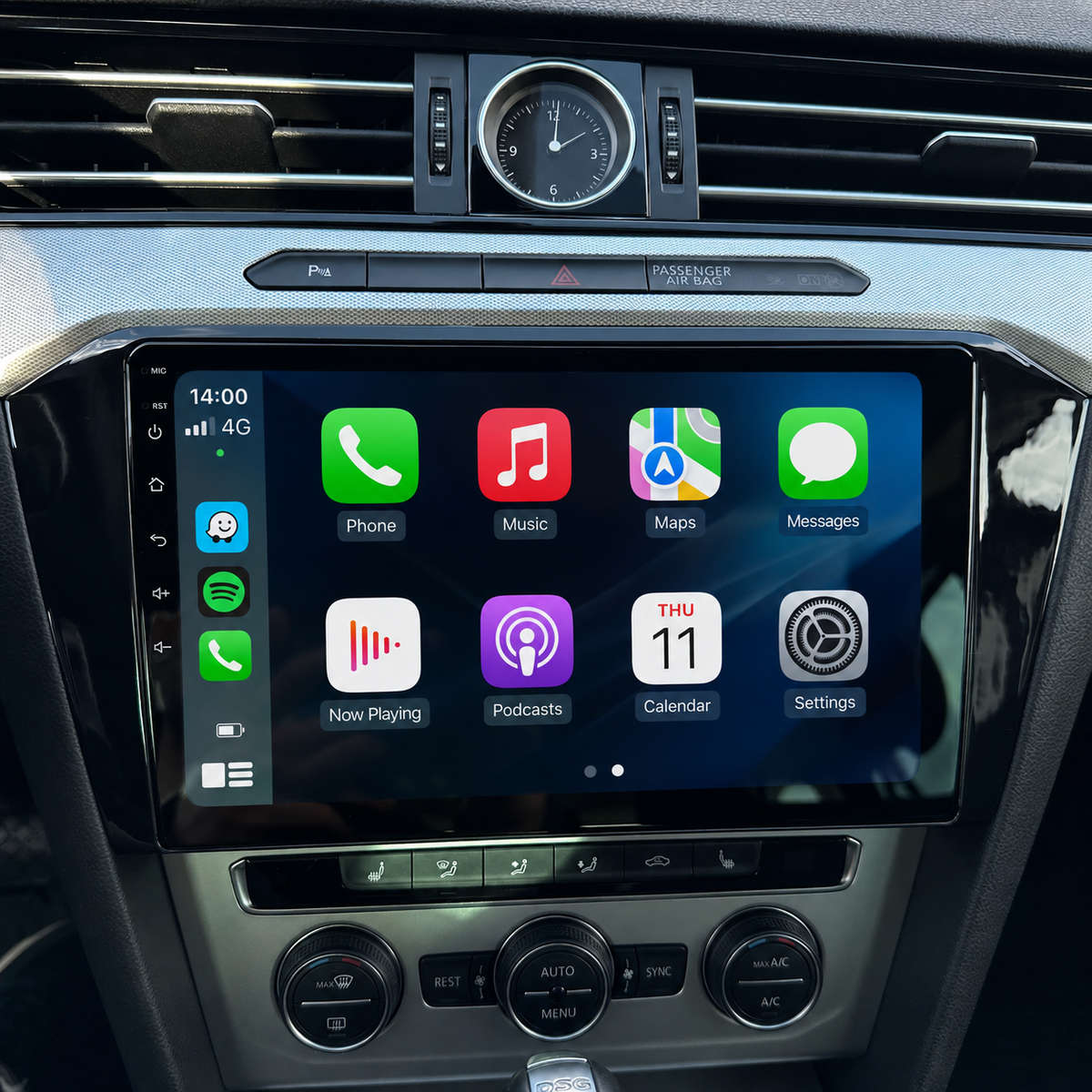 VW Passat B8 20142022 Android Radio | 4GB RAM | GPS + Wireless CarPlay | Blackbelt Audio SA