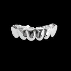 Grillz Original - Bottom / Rhodium plated