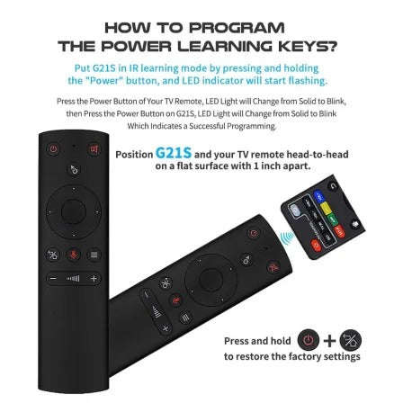 Remote Mouse Remote Control Smart Box and TV- Compatible with 2.4G VOICE INPUT Wireless Air