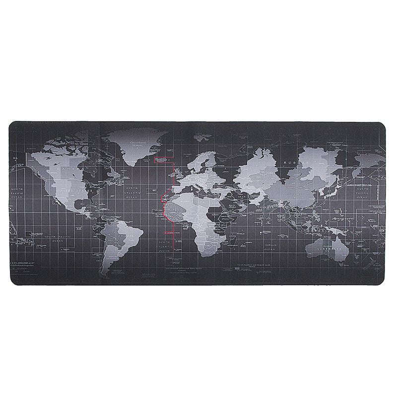 Extended World Map Mouse Pad