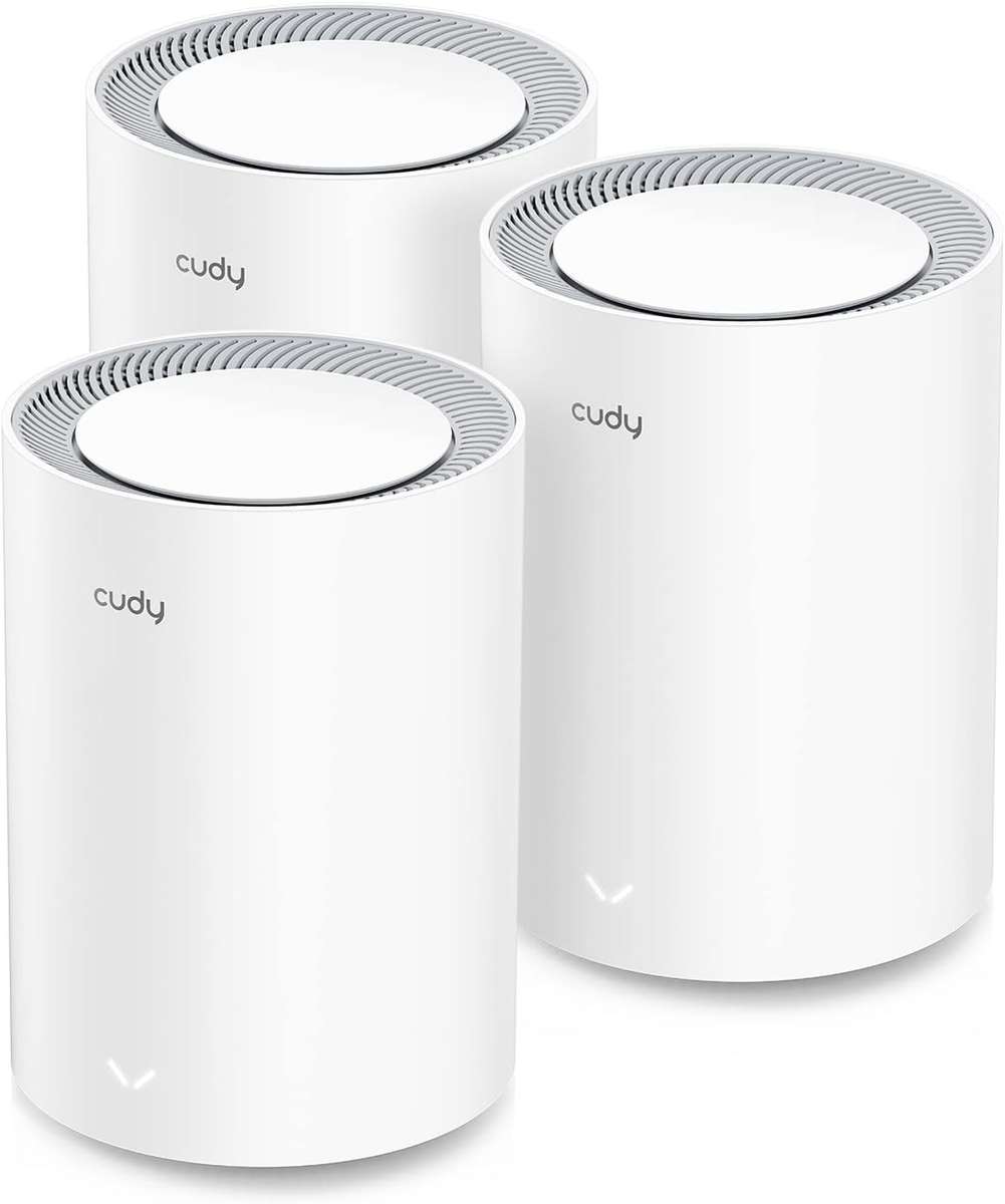 Cudy New WiFi 6 Mesh WiFi, AX1800 Whole Home Mesh WiFi System - Covers up to 5000 Sq. Ft, 5G Giga...