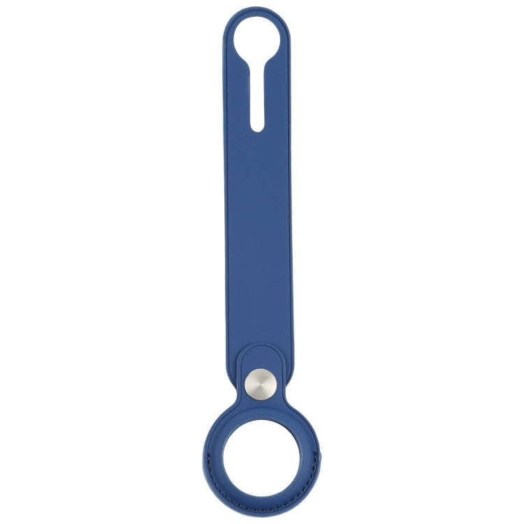 Anti-scratch Polyurethane Case Cover with Hang Loop for AirTag 2nd Gen / AirTag 1st Gen