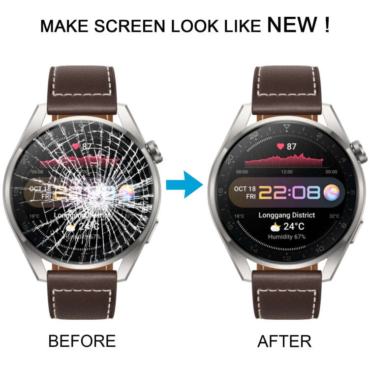 Original LCD Screen and Digitizer Full Assembly for Huawei Watch 3 Pro, For Huawei Watch 3 Pro(Or...