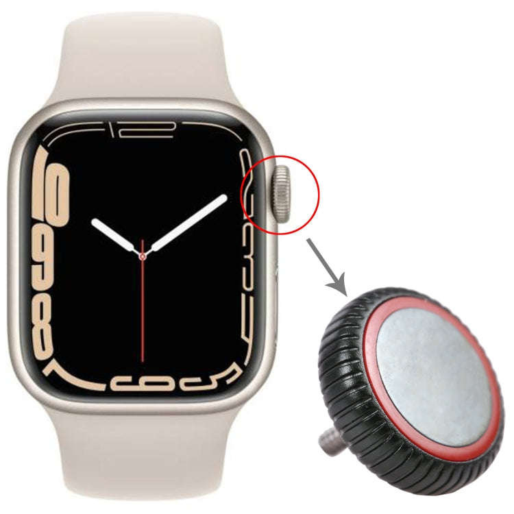 Watch Crown Nut Replacement For Apple Watch Series 7 (LTE), For Apple Watch Series 7 (LTE)