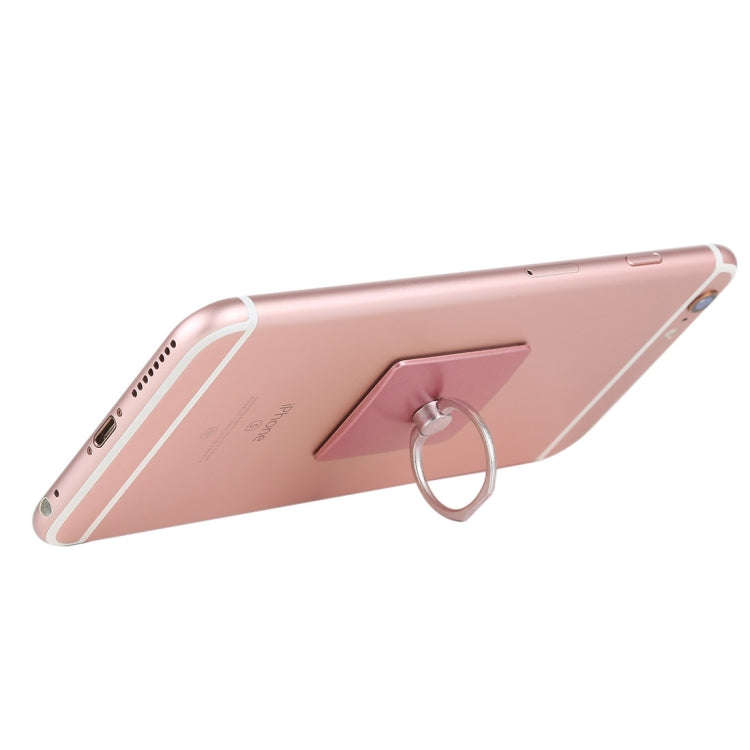 Ring Buckle Multifunction Cell Phone Holder, Pink, White, Tyrant gold