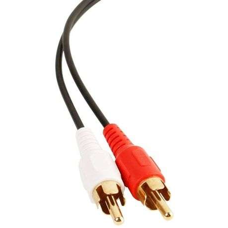 Binda 3.5mm Aux Female Stereo Jack To 2 Male RCA Cable