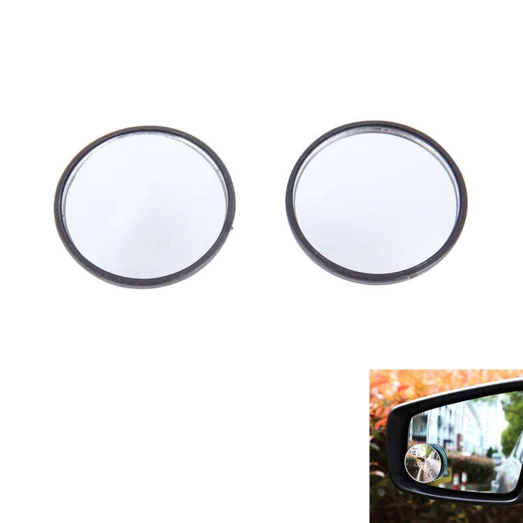Car Blind Spot Rear View Wide Angle Mirror, Diameter: 5.3cm, 5.3cm Rear View Wide Angle Mirror