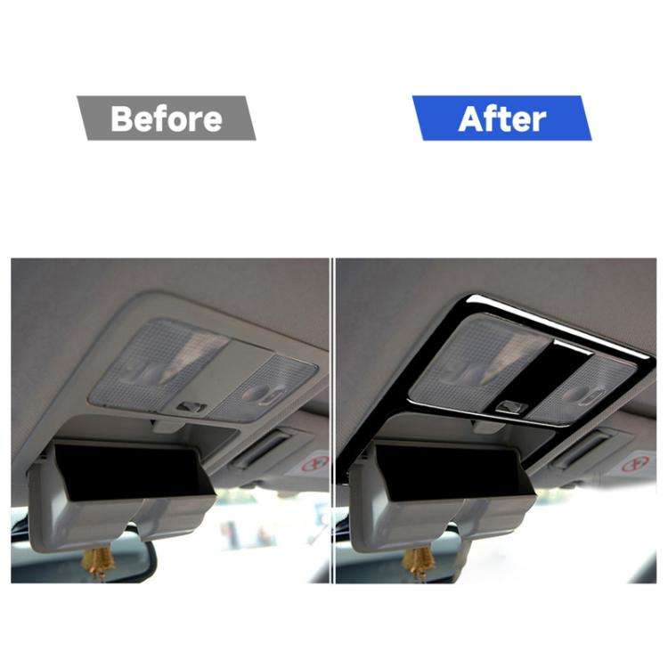 For Nissan 350z 2003-2009 3pcs Car Reading Light Decorative Sticker, Left and Right Drive Univers...