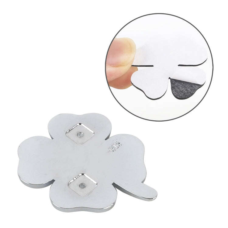 Four Leaf Clover Luck Symbol Badge Labeling Sticker Styling Car Decoration, Size: 4x3x0.3cm, Size...